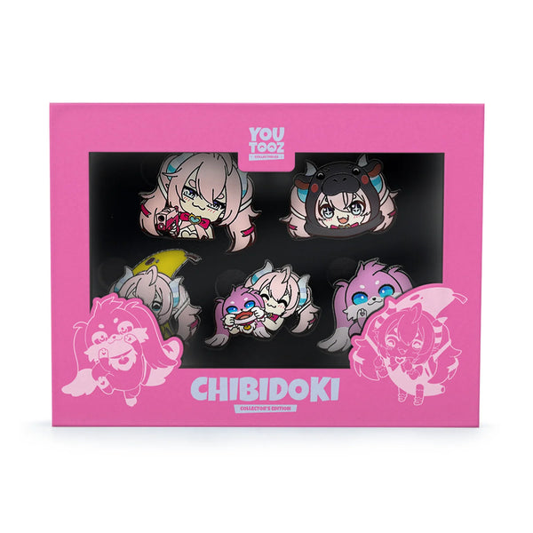 Chibidoki Youtooz Pin Set - VTubers - TheMysteryShack