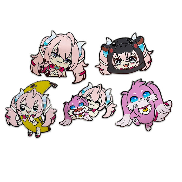 Chibidoki Youtooz Pin Set - VTubers - TheMysteryShack