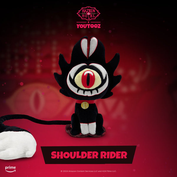 Keekee Shoulder Rider Plush - Hazbin Hotel - TheMysteryShack