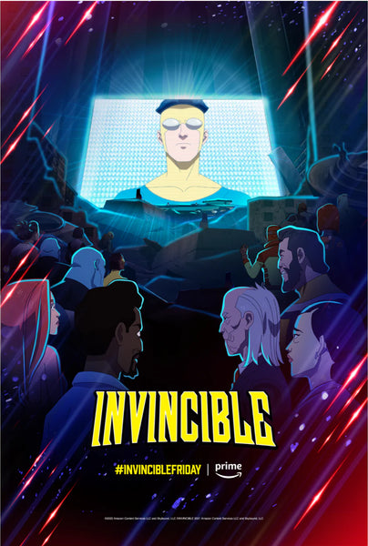 Amazon Prime Invincible New Series Animation Amazon Prime The