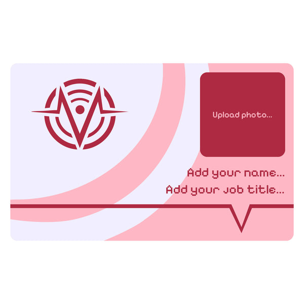 Hazbin Hotel Voxtek 従業員 スワイプカード VoxTek Physical Employee ID Badge - Hazbin Hotel - TheMysteryShack