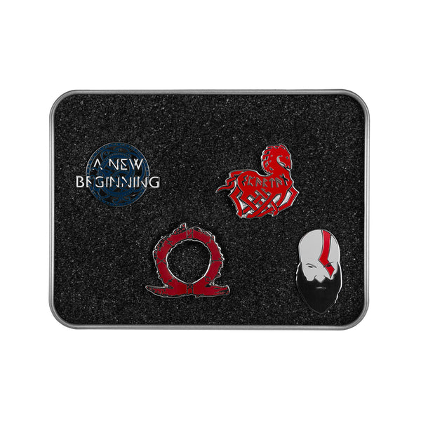 Pin Set - God of War - TheMysteryShack