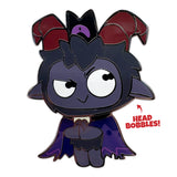 Goat Bobblehead Pin - Cult of the Lamb