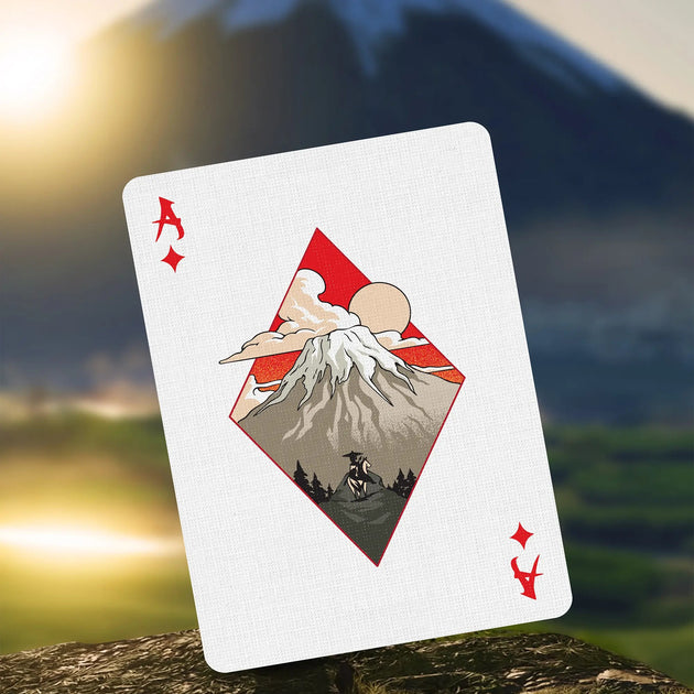 ghost of yotei mtg card Playing Cards - Ghost of Yotei