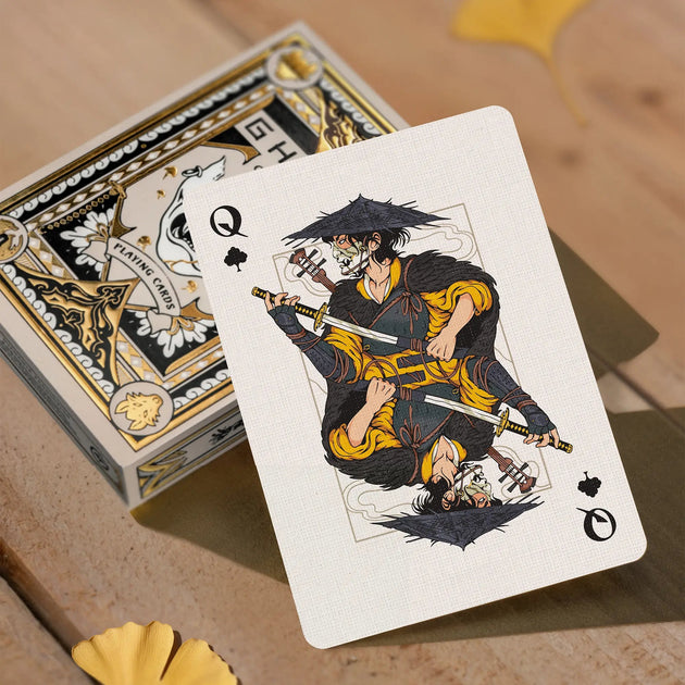 ghost of yotei mtg card Playing Cards - Ghost of Yotei