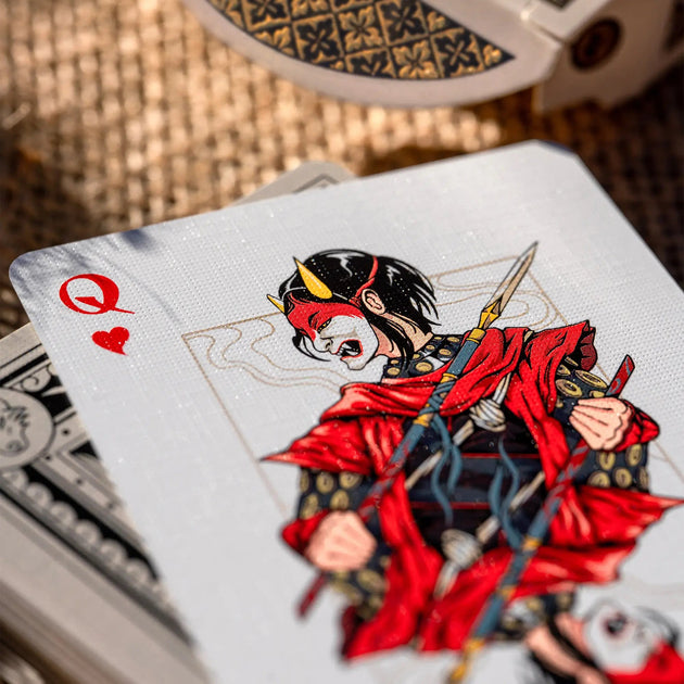 ghost of yotei mtg card Playing Cards - Ghost of Yotei