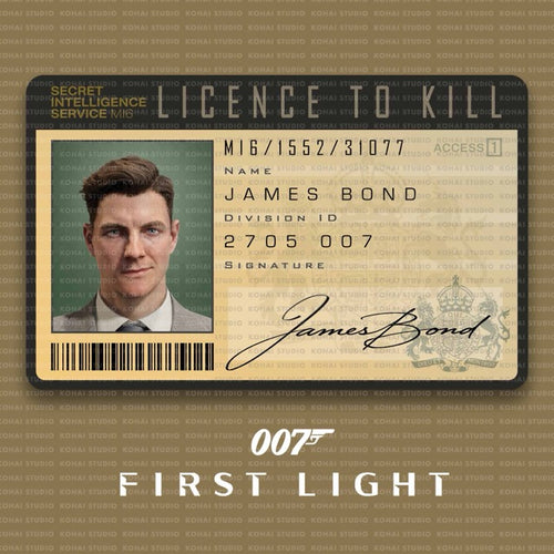 James Bond - License to Kill - 007 First Light