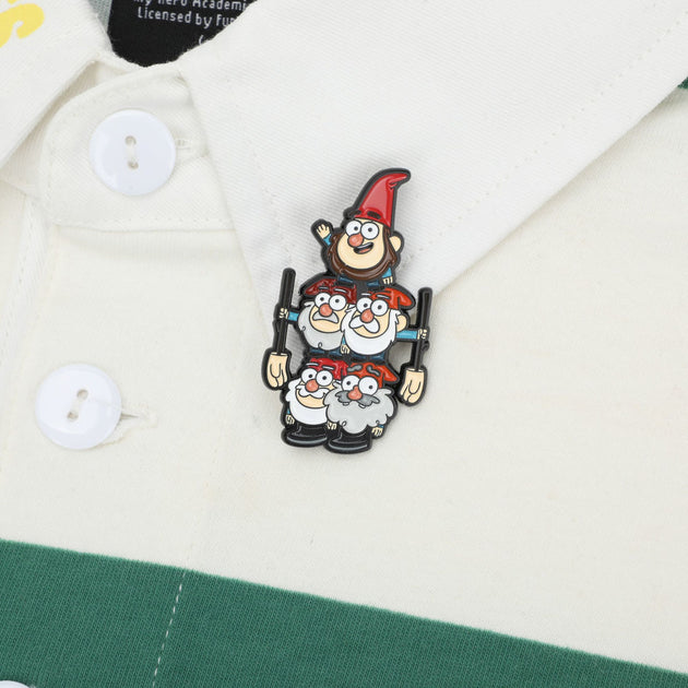 Gnome Stack Enamel Pin