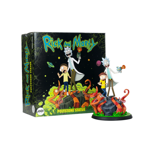 Rick and Morty Statue