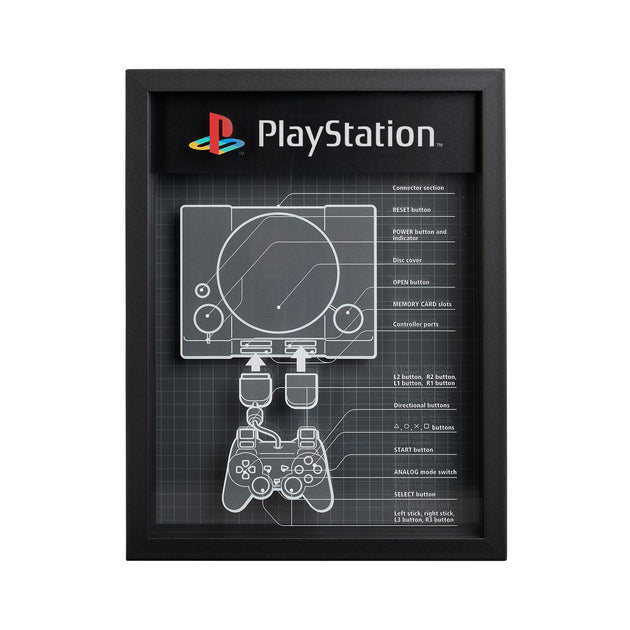 PlayStation 30th Anniversary Shadowbox – Limited Edition