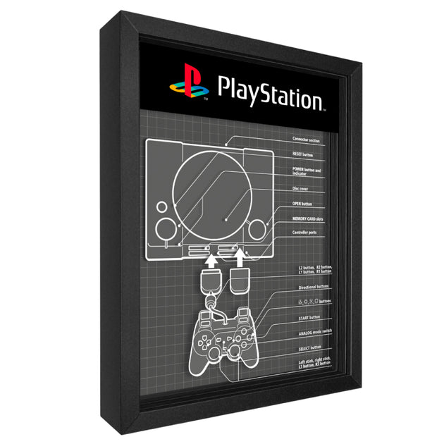 PlayStation 30th Anniversary Shadowbox – Limited Edition