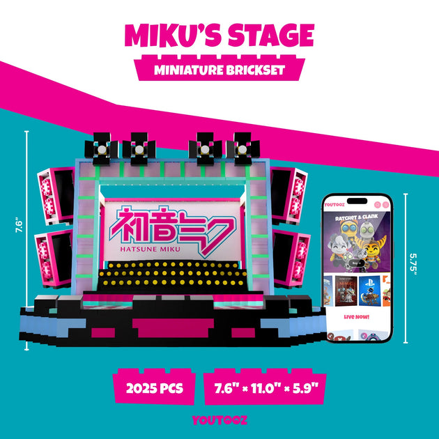 Miku's Stage Brickset