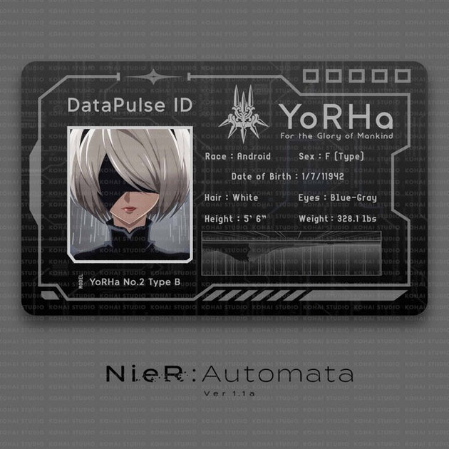 NieR:Automata DataPulse ID Card