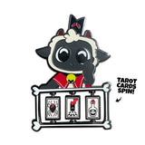 Tarot Lamb Turner Pin - Cult of the Lamb