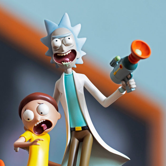 Rick and Morty Statue