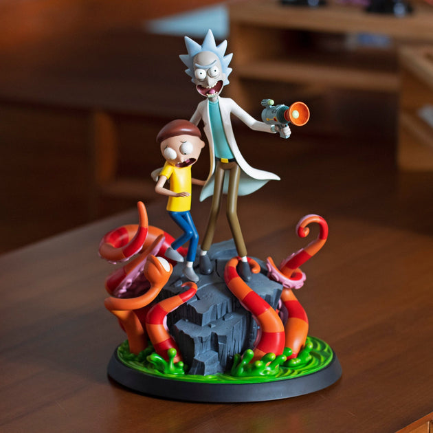 Rick and Morty Statue