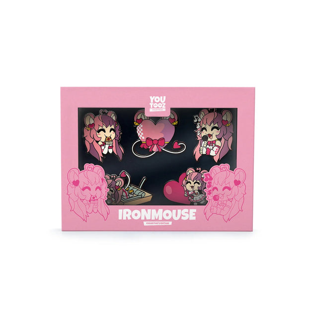 Ironmouse Pin Set