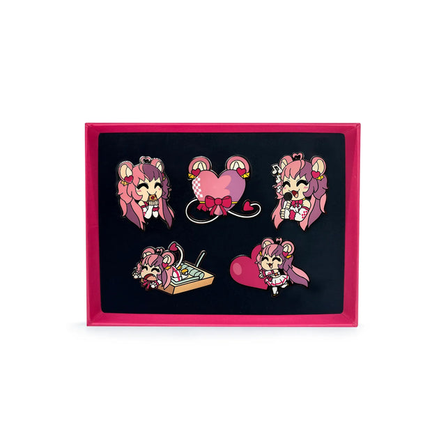 Ironmouse Pin Set