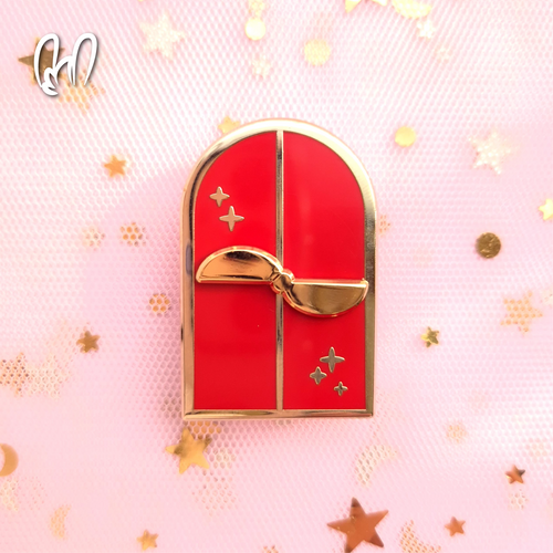 Infinity Train Spinning Door Pin