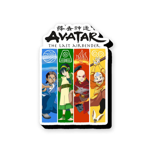 Avatar Elements Funky Chunky Magnet