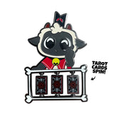 Tarot Lamb Turner Pin - Cult of the Lamb