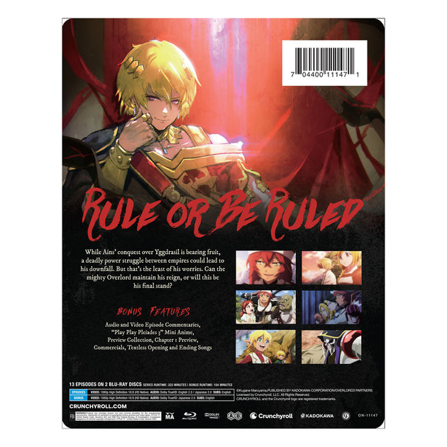 Overlord - Seasons 1-3 - SteelBook