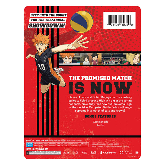 HAIKYU!! - Movie: The Dumpster Battle - SteelBook - Blu-ray