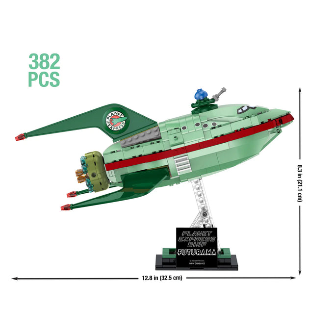 Planet Express Ship - 382-Piece Building Set