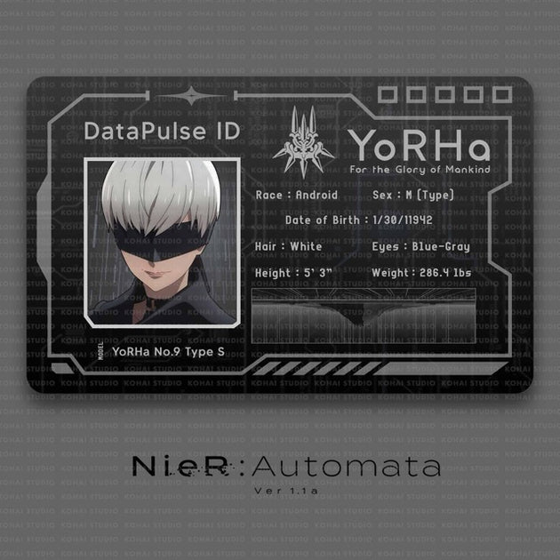 NieR:Automata DataPulse ID Card