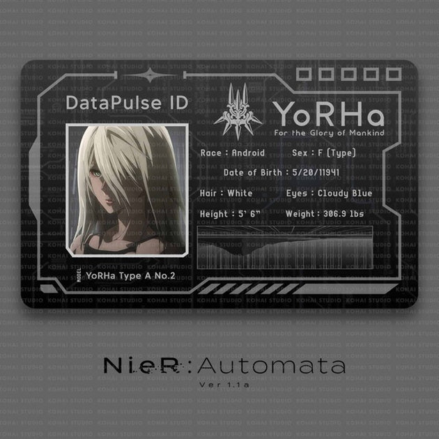 NieR:Automata DataPulse ID Card