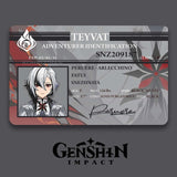 Genshin Impact Adventurer Card