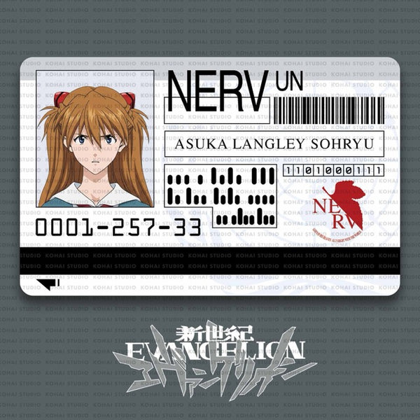 NERV ID Badge - Neon Genesis Evangelion - TheMysteryShack