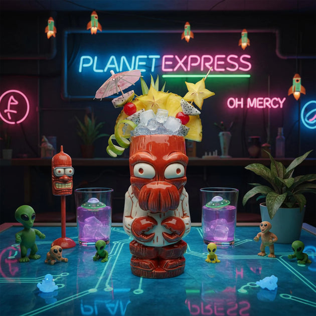 Futurama Geeki Tiki Mugs