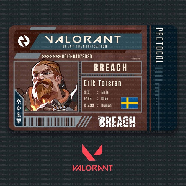 Valorant Agent ID Cards