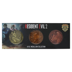 Resident Evil 2 - Set of 3 Medallions