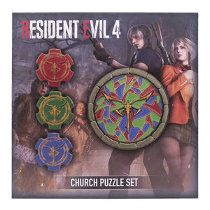 Resident Evil 4 - Church Puzzle Medallion Set