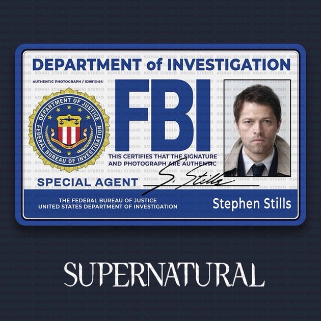 Supernatural ID Cards