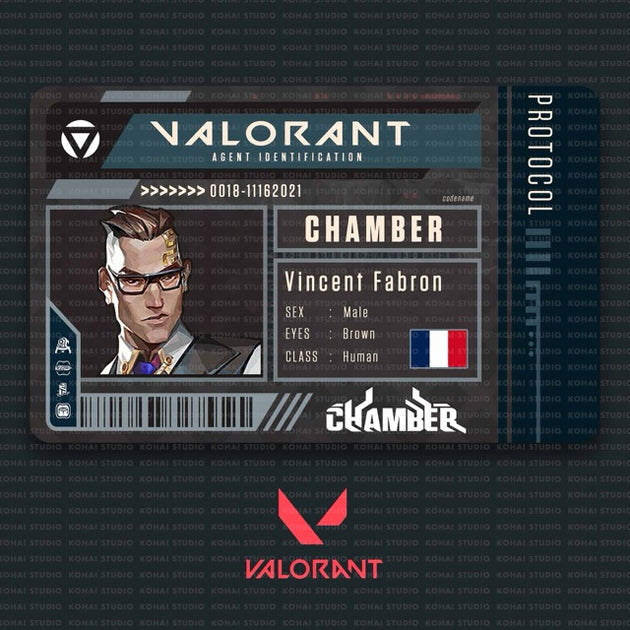 Valorant Agent ID Cards