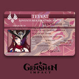 Genshin Impact Adventurer Card