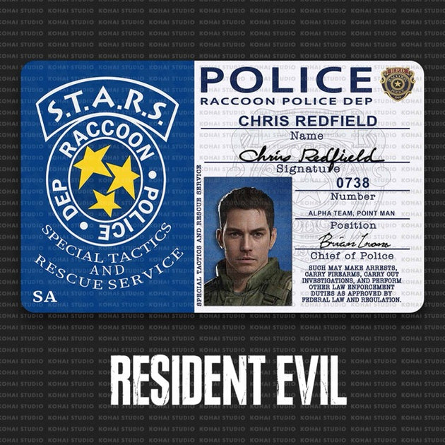 Resident Evil Agency Cards