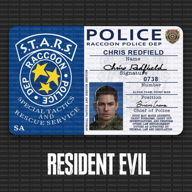 Resident Evil Agency Cards