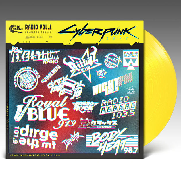 その他 Cyberpunk 2077: Radio Vol.2 Cyberpunk 2077 Radio Vol. 2 Vinyl Music Compilation – Arcline Store
