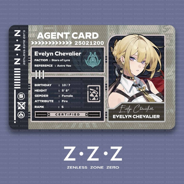 Zenless Zone Zero Agent Card