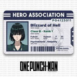 One-Punch Man Hero License