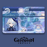 Genshin Impact Adventurer Card