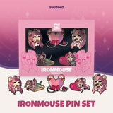 Ironmouse Pin Set
