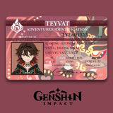 Genshin Impact Adventurer Card