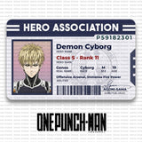 One-Punch Man Hero License