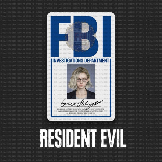 Resident Evil Agency Cards