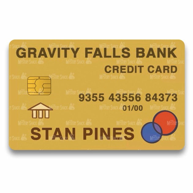 Credit Card Covers - Gravity Falls